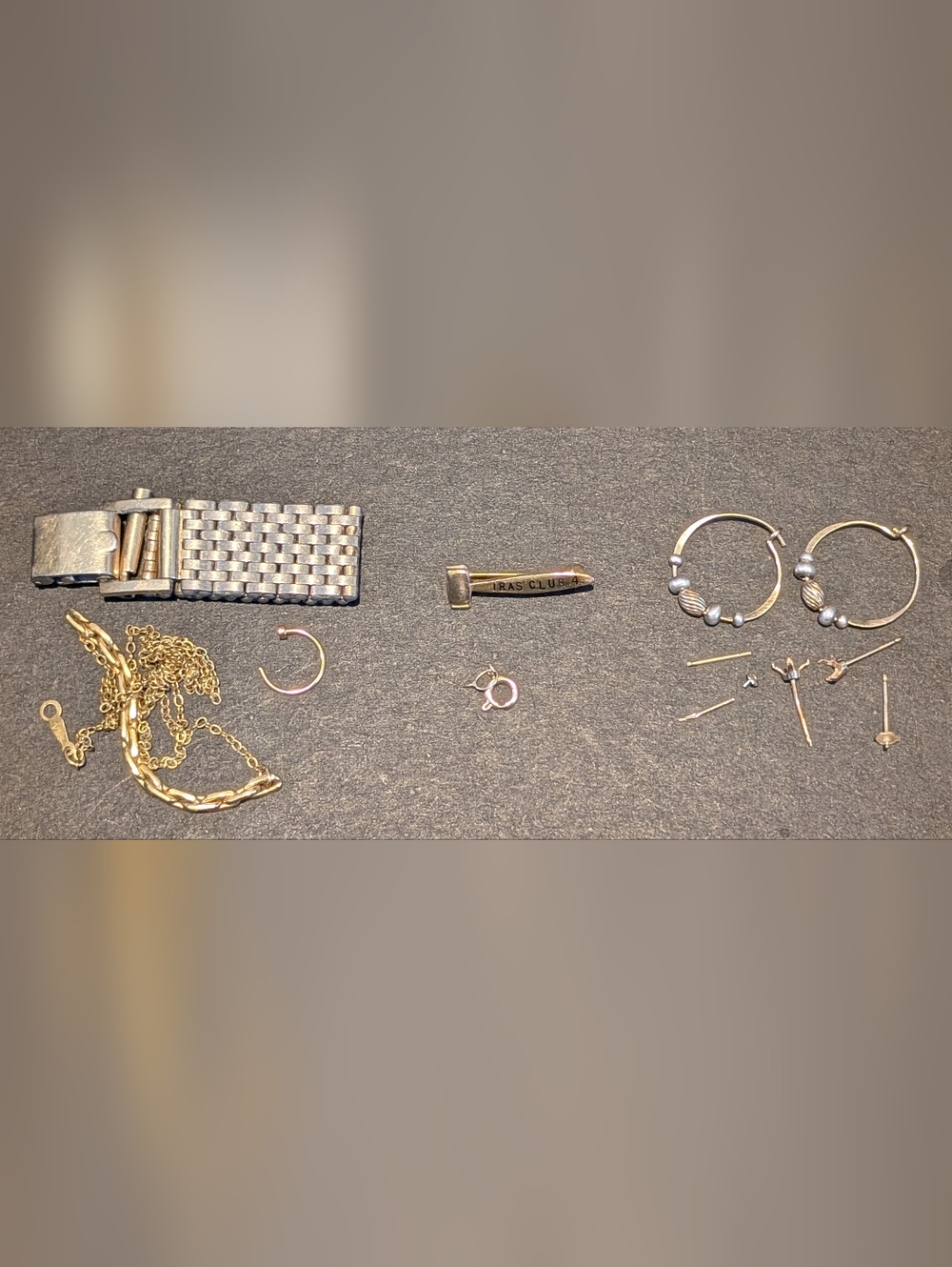 Scrap Gold Lot 14k - 10k - Gold Filled - Wear and Scrap 2.2g Solid 17.3 Filled!